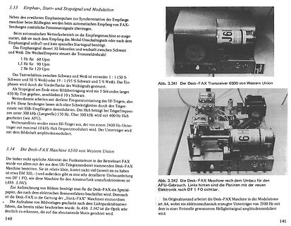Desk-FAX Maschine Western Union