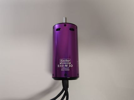 Hacker Brushless Motor E50-M 3D
