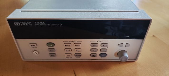 Hewlett Packard 34970A Data Acquisition Switch Unit
