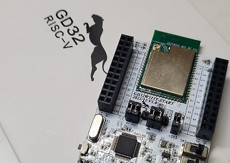 GD32W515T-START RISC-V Mikrocontroller-Entwicklungsboard