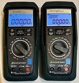 Zwei Gossen Metawatt Multimeter