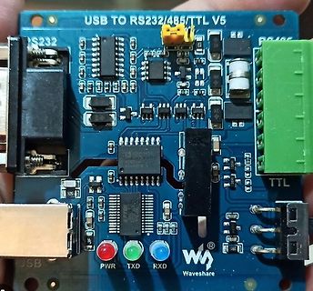 Waveshare USB zu RS232/485/TTL Adapter Platine