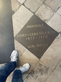 Gedenktafel für James Clerk Maxwell