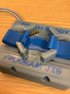 3D-gedruckter Programmier-Jig