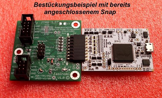 Bestückungsbeispiel mit zwei Leiterplatten
