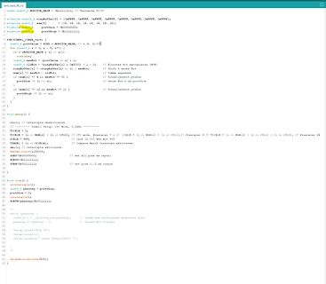 C++ Quellcode für Mikrocontroller