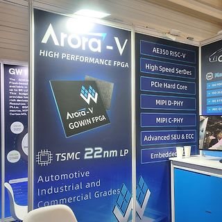 Werbeaufsteller für Arora-V GOWIN FPGA