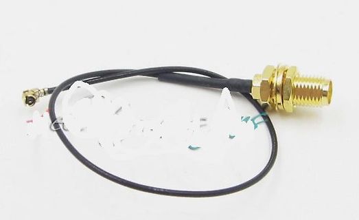 Koaxialkabel mit SMA-Stecker und Gewindebuchse