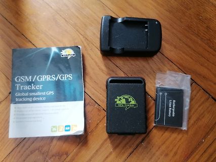 GSM/GPRS/GPS Tracker mit Anleitung und Akku