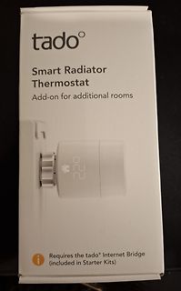 Verpackung eines tado Smart Radiator Thermostats