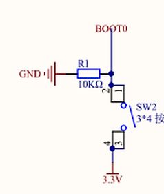 Schaltplan für BOOT0 Pin Konfiguration