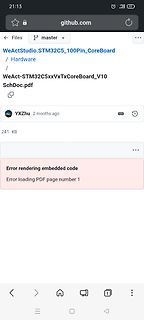 Fehlermeldung beim Laden eines PDF-Dokuments auf GitHub