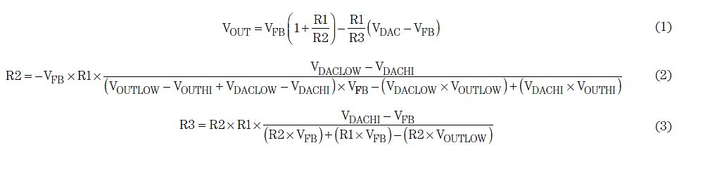 Mathematische Formeln für Spannungen und Widerstände