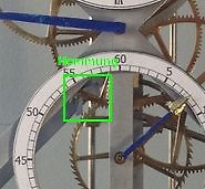 Detailaufnahme eines mechanischen Uhrwerks