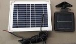 Solarpanel und kleinerer Solarzellen-Modul