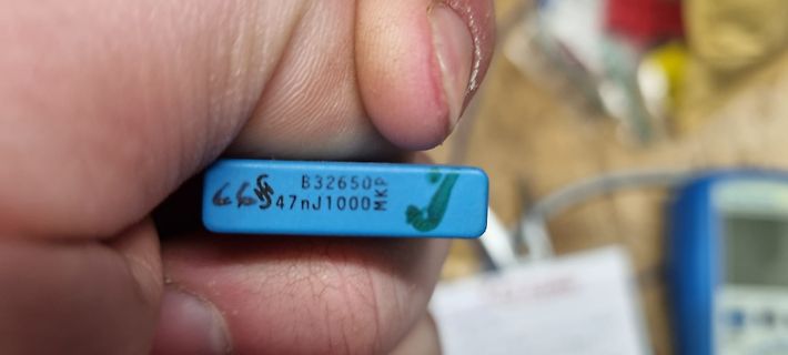 Nahaufnahme eines elektronischen Bauteils