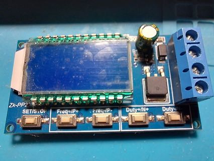 PWM-Generator Modul mit LCD-Display