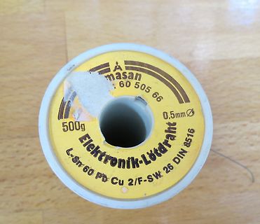 Rolle Elektronik-Lötdraht