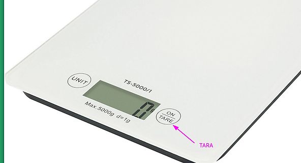 Digitale Küchenwaage
