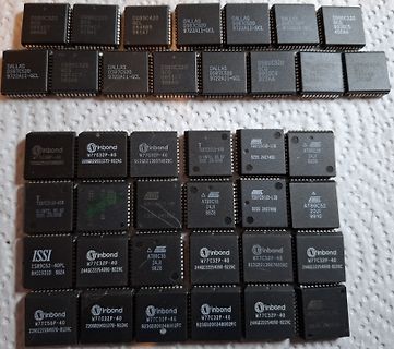 Verschiedene integrierte Schaltkreise und Speicherchips