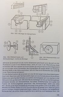 Technische Zeichnungen einer Montageanleitung