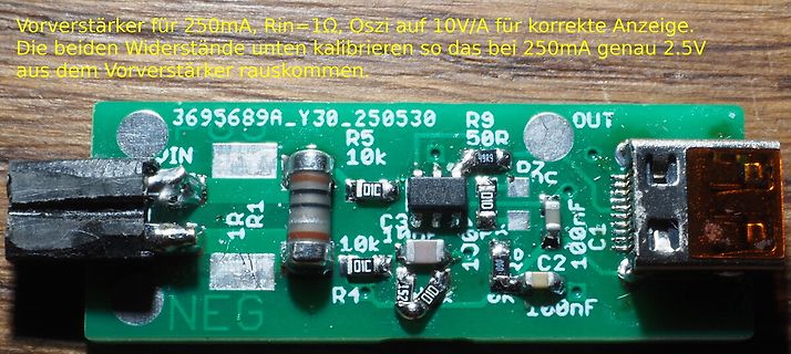 Leiterplatte eines Vorverstärkers