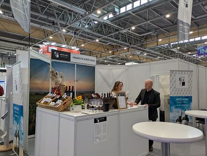 Messestand von Vinárství Kněží Hora