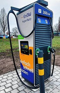 Elektroauto Schnellladestation von EnBW