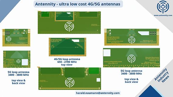 Werbebanner für Antennity 4G/5G Antennen