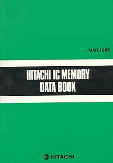 Hitachi IC Memory Data Book Cover