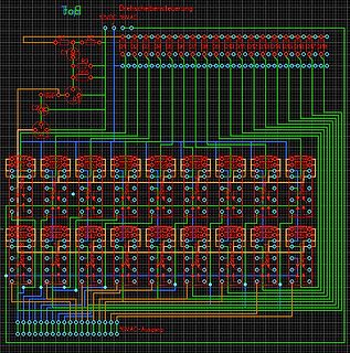 CAD-Layout einer DRENSCHIERSTEUERUNG