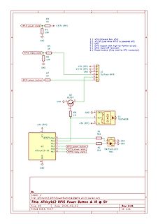 Schaltplan Raspberry Pi 5 Power Button & IR