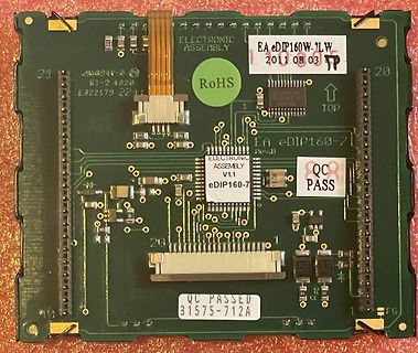 Elektronische Baugruppe eDIP160-7