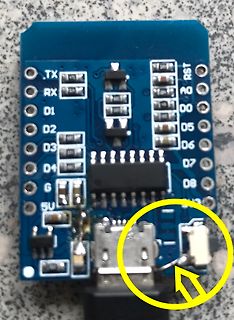 Mikrocontroller-Entwicklungsboard mit USB-Anschluss