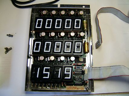 Elektronikmodul mit 7-Segment-Anzeigen