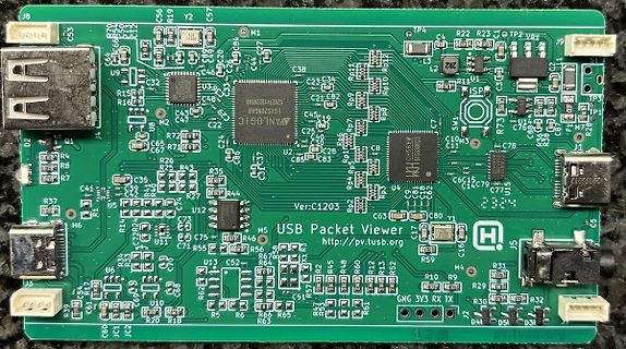 USB Packet Viewer Leiterplatte