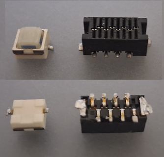 Zwei elektronische Steckverbinder
