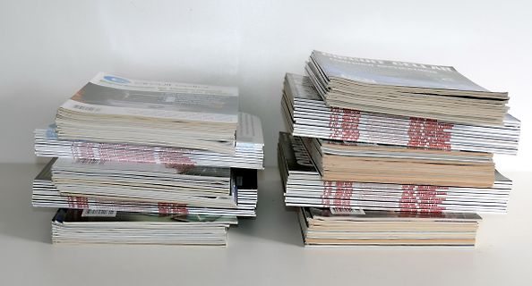 Stapel von Circuit Cell Magazinen