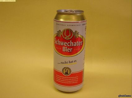 Dose Schwechater Bier