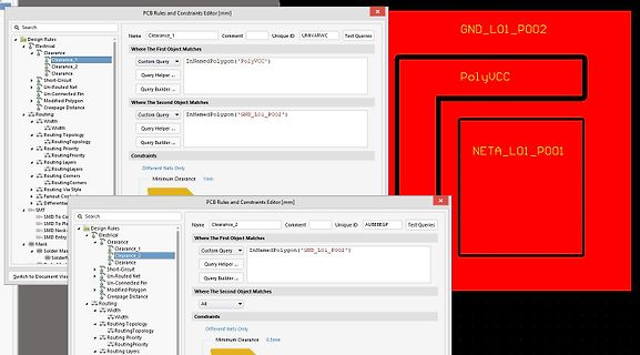 PCB Rules and Constraints Editor Software