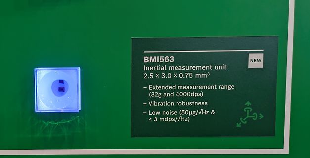 Produktpräsentation BMI563 Inertial measurement unit