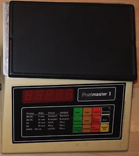 Postmaster I digitale Briefwaage