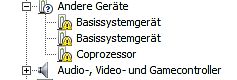 Ausschnitt des Windows Geräte-Managers