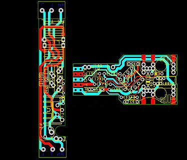 PCB-Layout einer Leiterplatte