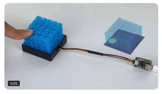 Aufbau eines thermischen Sensors mit Display