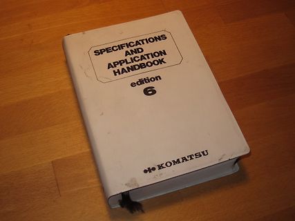 Komatsu Specifications and Application Handbook Edition 6
