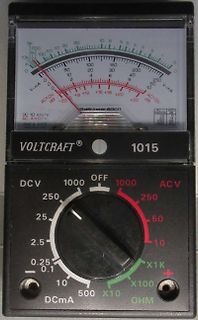 Analoges Multimeter Voltcraft 1015