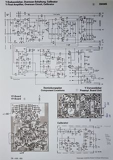 Schaltpläne und Bestückungspläne eines Y-Final Amplifiers