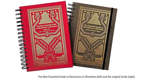 Zwei Bücher über Elektronik in Shenzhen