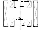 Skizze eines Koordinatensystems oder geometrischen Objekts